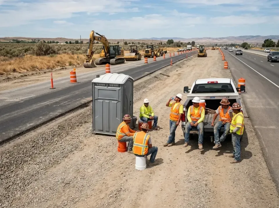 highway-road-construction-crew-007 — frequently asked questions, Porta Potty and Restroom Rentals in Douglasville, GA